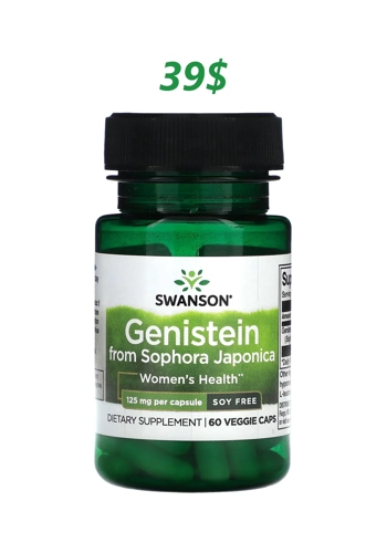 Genistein 125mg 60' - Swanson