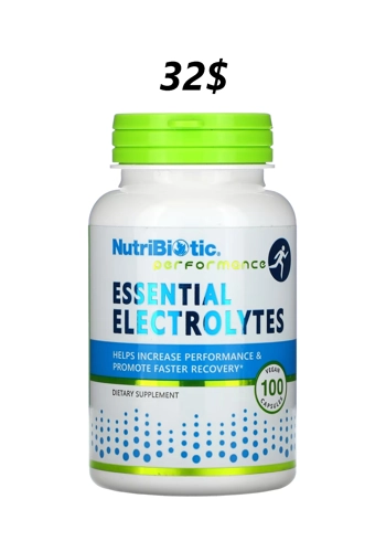 Essential Electrolytes 100' - NutriBiotic Performance