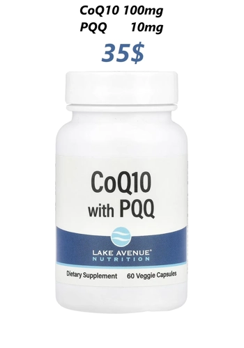 CoQ10 + PQQ 60' - Lake Avenue