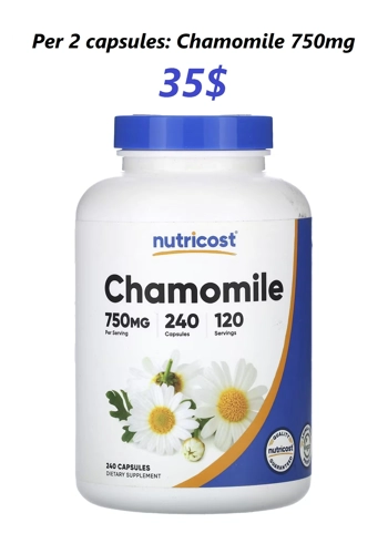 Chamomile 750mg 240' - Nutricost