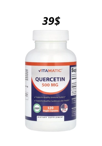 Quercetin 500mg 120' - Vitamatic