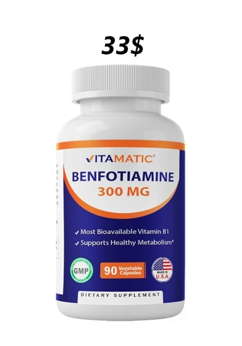 Benfotiamine 300mg 90' - Vitamatic