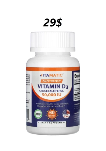 Vitamin D3 50,000IU 60' - Vitamatic