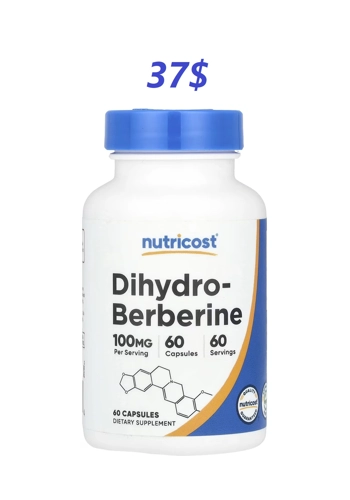 Dihydro-Berberine 100mg 60' - Nutricost