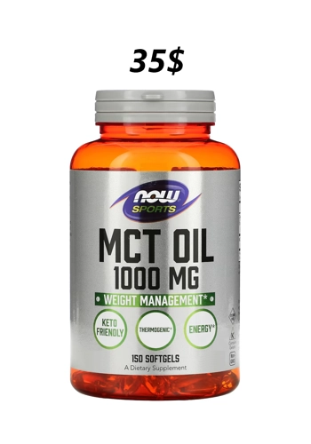 MCT Oil 1000mg 150' - NOW