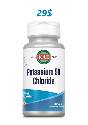Potassium Chloride 99mg..