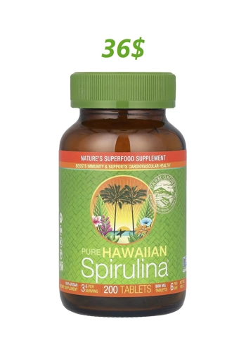 Hawaiian Spirulina 500mg 200' - Nutrex