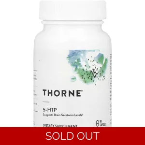 5-HTP 90 Pills - Thorne (100mg Per 2 Capsules) Bottle - Lebanon Supplements