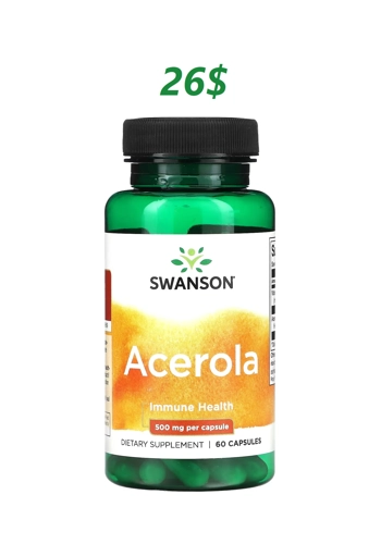 Acerola 500mg 60' - Swanson