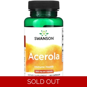 Acerola 500mg 60' - Swanson