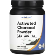 Activated Charcoal Powder 1500mg 302' - Nutricost