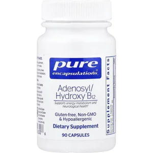 Adenosyl/Hydroxy B12 2000mcg 90' - Pure Encapsulations (Adenosylcobalamin + Hydroxycobalamin)