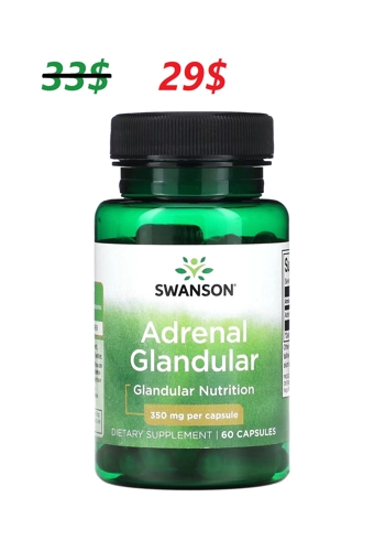 Adrenal Glandular 350mg 60' - Swanson