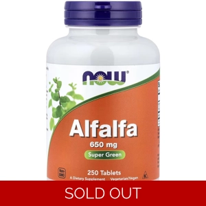 Alfalfa 650mg 250' - NOW