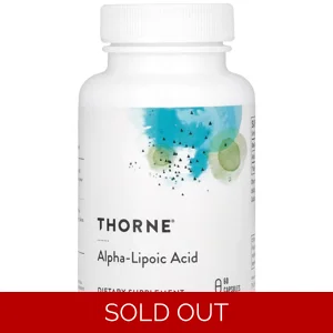 Alpha Lipoic Acid 300mg 60 Pills - Thorne Bottle - Lebanon Supplements
