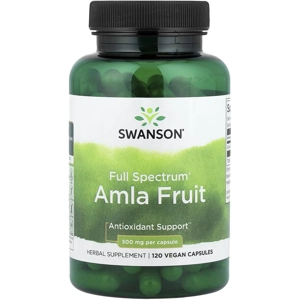 Amla Fruit 500mg 120' - Swanson