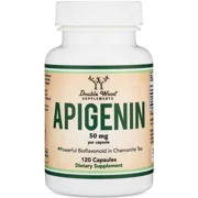 Apigenin 50mg 120 Pills - Double Wood Bottle - Lebanon Supplements