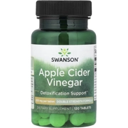 Apple Cider Vinegar 200mg 120' - Swanson
