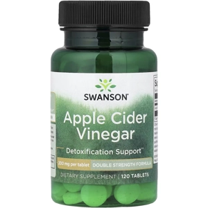 Apple Cider Vinegar 200mg 120' - Swanson