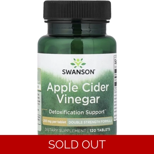 Apple Cider Vinegar 200mg 120' - Swanson
