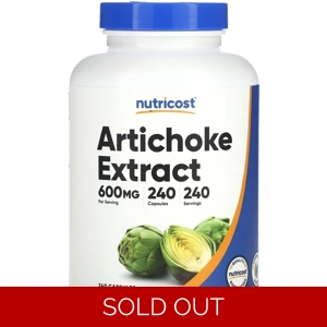 Artichoke 600mg 240' - Nutricost