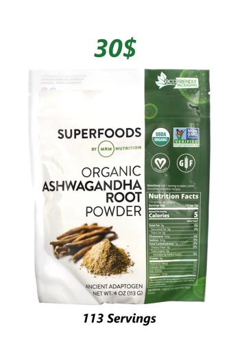 Ashwagandha Root Powder..