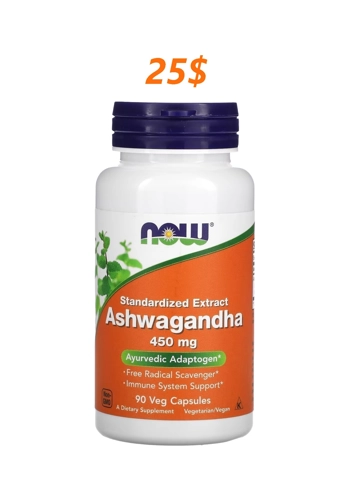 Ashwagandha 450mg 90' - NOW