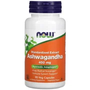 Ashwagandha 450mg 90 Pills - NOW Bottle - Lebanon Supplements