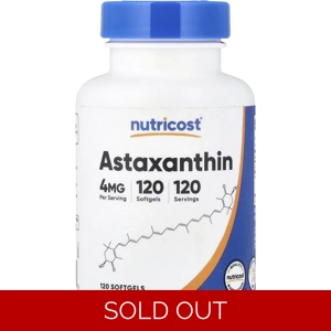 Astaxanthin 4mg 120' - Nutricost