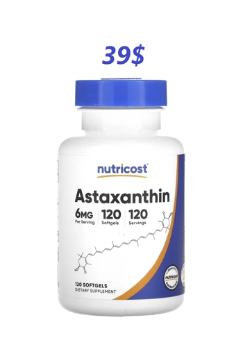 Astaxanthin 6mg 120' - Nutricost