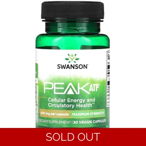 ATP 400mg 30 Pills - Swanson Bottle - Lebanon Supplements