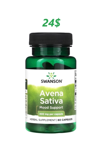 Avena Sativa 400mg 60' - Swanson (Oat)