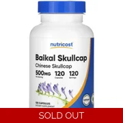 Baikal Skullcap 500mg 120 Pills - Nutricost Bottle - Lebanon Supplements