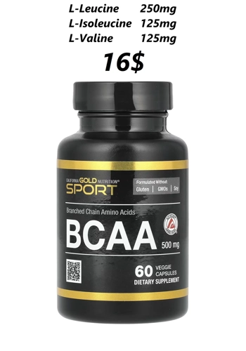 BCAA 500mg 60' - Califo..