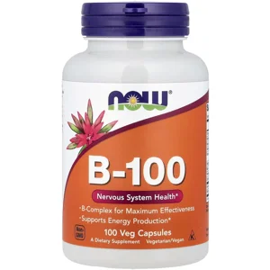 B-Complex 100 Pills - NOW Bottle - Lebanon Supplements