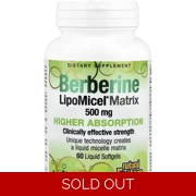 Berberine 500mg 60' - Natural Factors