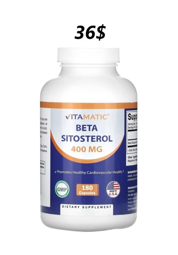 Beta Sitosterol 400mg 180' - Vitamatic