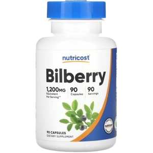 Bilberry 1200mg 90' - Nutricost