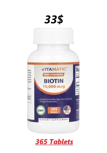 Biotin 10,000mcg 365' -..