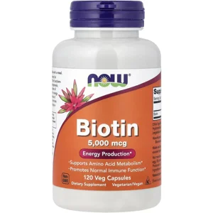 Biotin 5000mcg 120' - NOW