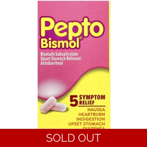 Bismuth 262mg 40' - Pepto Bismol