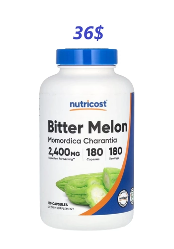 Bitter Melon 2400mg 180' - Nutricost