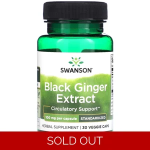 Black Ginger 100mg 30' - Swanson