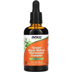 Black Walnut Wormwood Complex 59ml - NOW (+Clove)