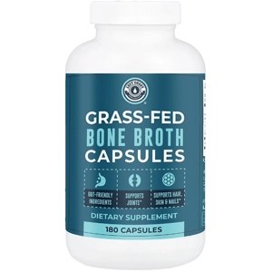 Bone Broth 180' - Left Coast Performance (3000mg Per 6 Capsules)