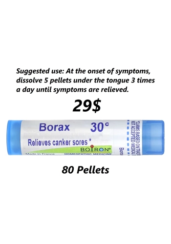 Borax 30c 80' - Boiron