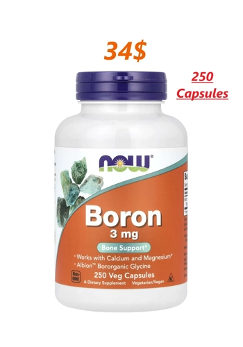 Boron 3mg 250' - NOW