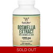 Boswellia 1000mg 240 Pills - Double Wood (1000mg Per 2 Capsules) Bottle - Lebanon Supplements