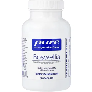 Boswellia 400mg 120 pills - Pure Encapsulations Bottle - Lebanon Supplements