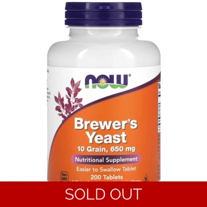 Brewer's Yeast 650mg 200' - NOW